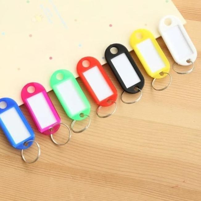 

凸 ( ͡❛ ͜ʖ ͡❛)凸 KEY RING ISI 50 GANTUNGAN KUNCI NAME TAG LABEL KUNCI JOYKO KR-9 ♉
