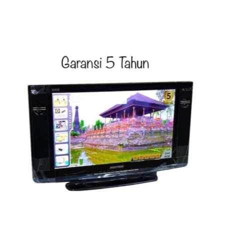 Polytron LED TV Semi Tabung 24&quot; 24D123 Garansi 5 Tahun