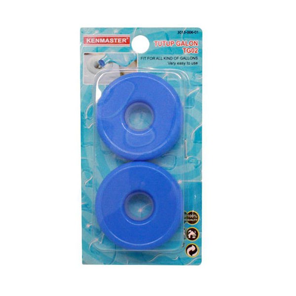 Kenmaster TG02 Tutup Galon dispenser Anti Tumpah 2pcs