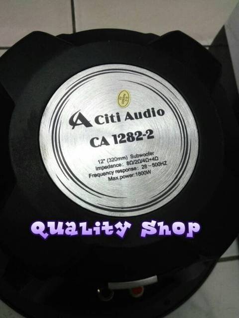 SUBWOOFER BADAK CITYAUDIO 12 INCH 1800  WATT ORIGINAL