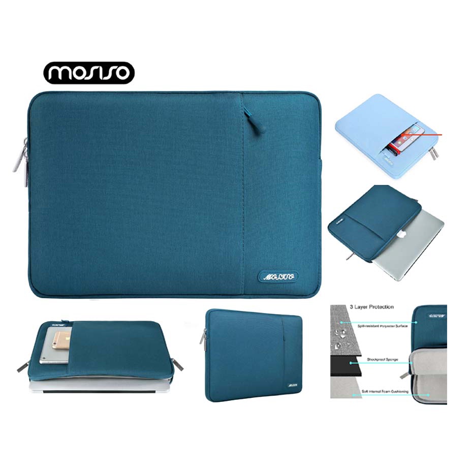 Tas Laptop Macbook samsung 12.9 Sleeve Mosiso Shockproof Size 11 12 13 inch M1/M2