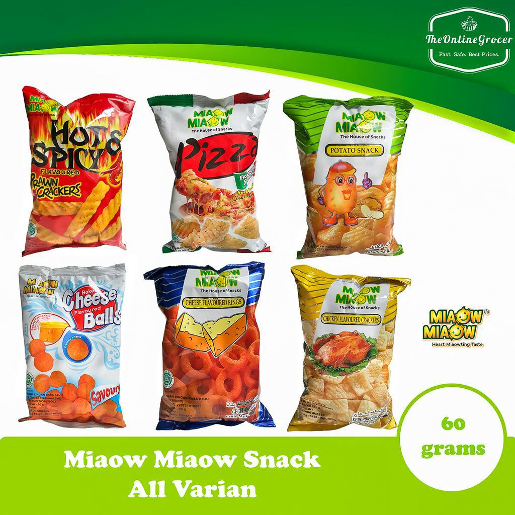 Miaow Miaow Snack All Variants 60gr