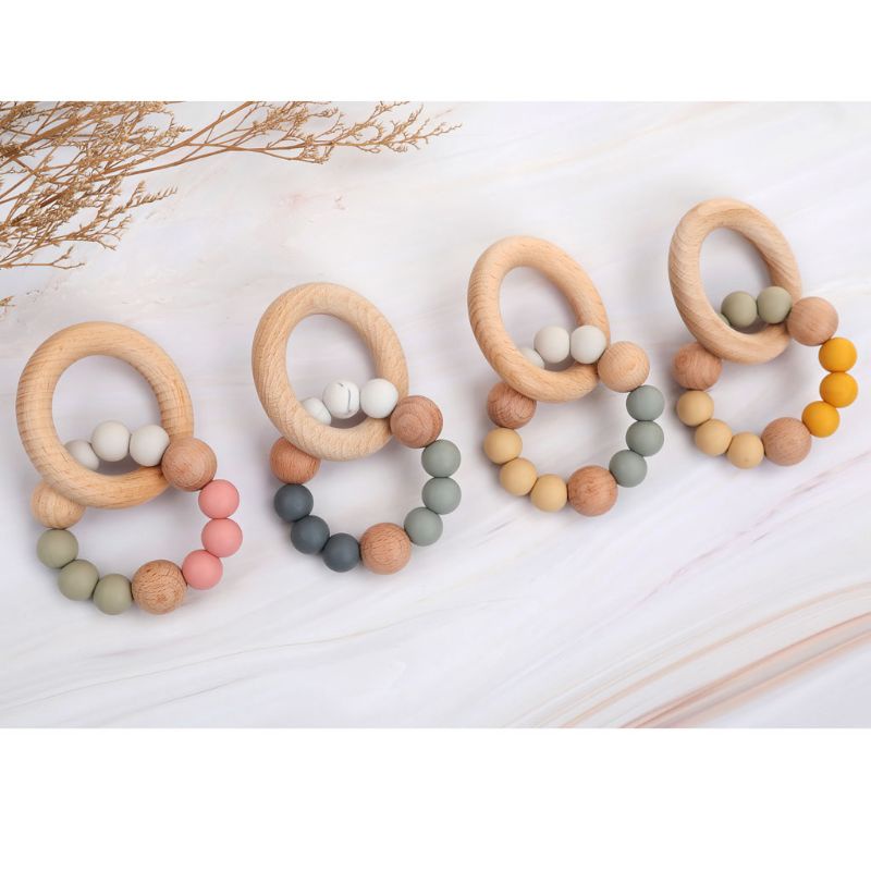 Mary Mainan Teether Bayi Bahan Silikon Food Grade