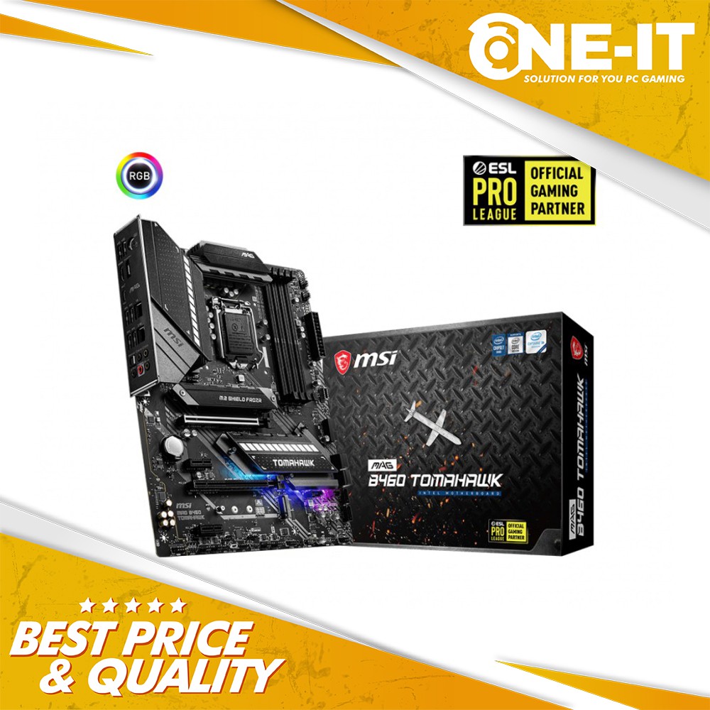 Motherboard MSI MAG B460 TOMAHAWK - Intel LGA 1200