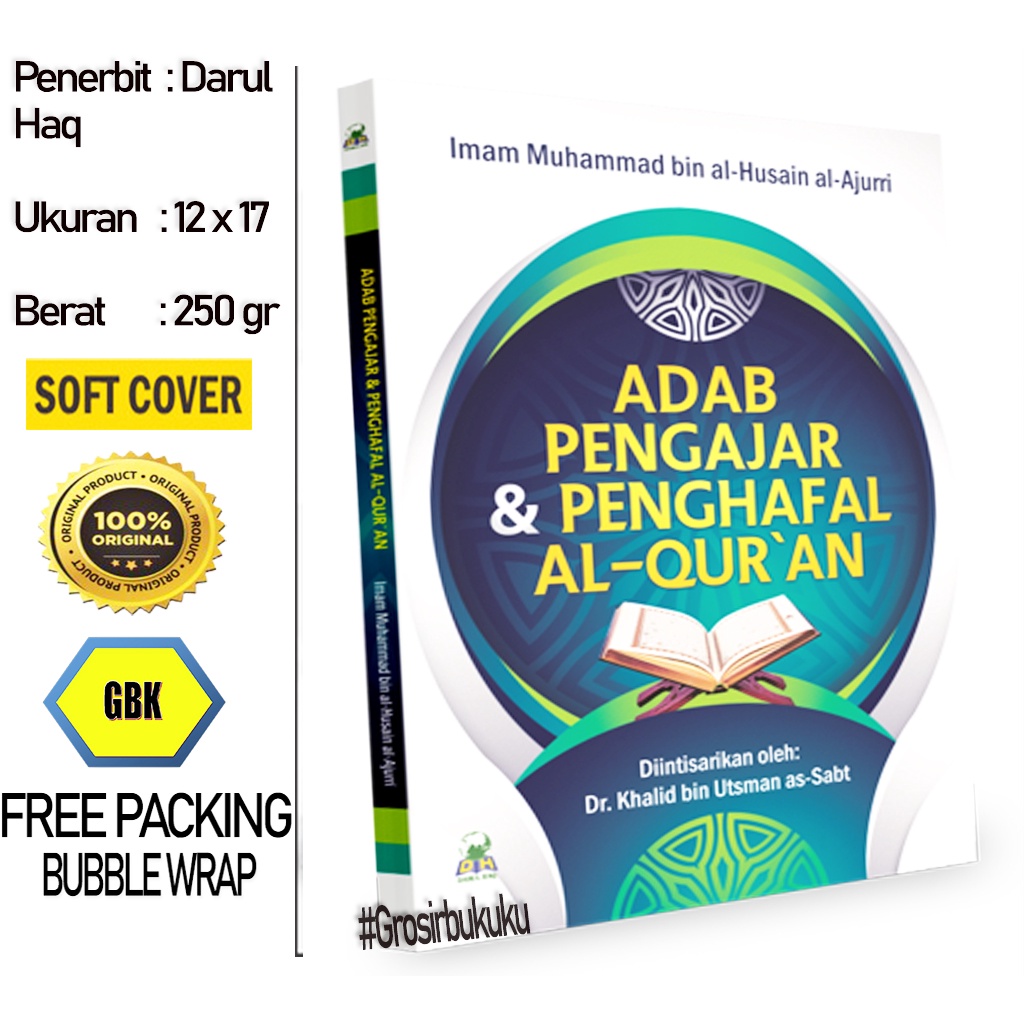 Buku Adab Pengajar dan Penghafal al-Qur’an - Darul Haq