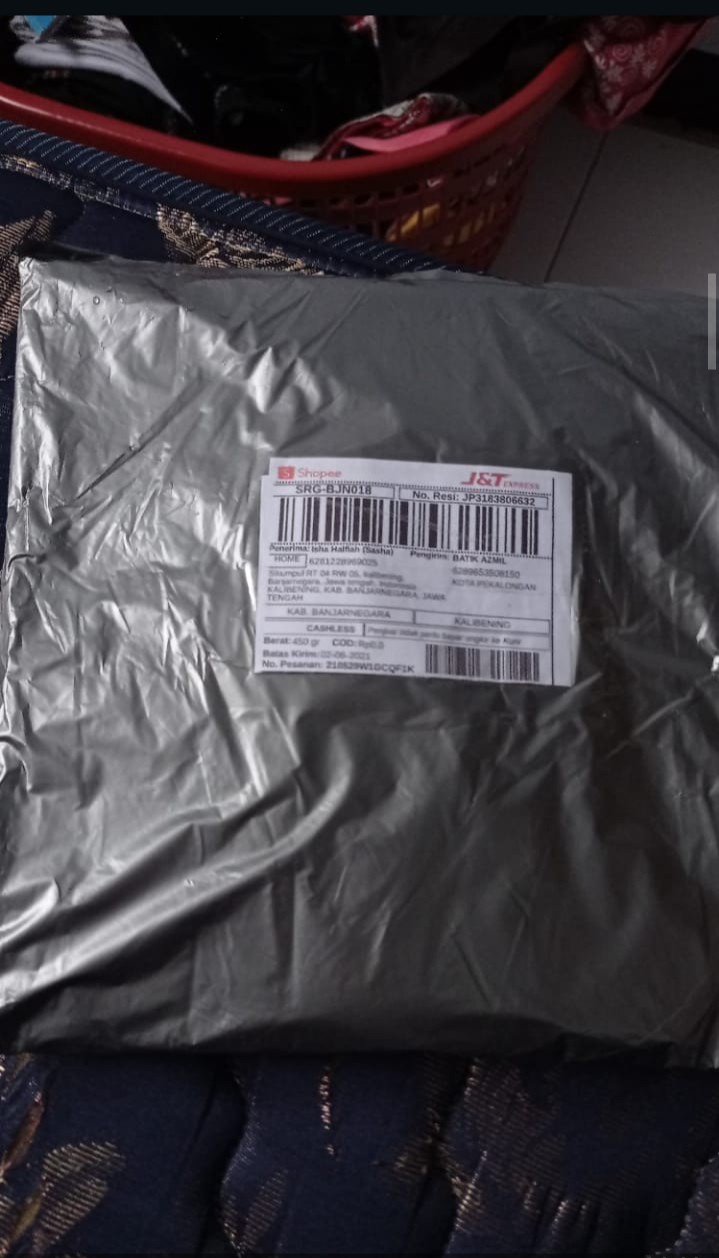 Tey-17 Batik Wanita Asj Sa Hrb026 Kenongo Kemeja Tosca Pendek