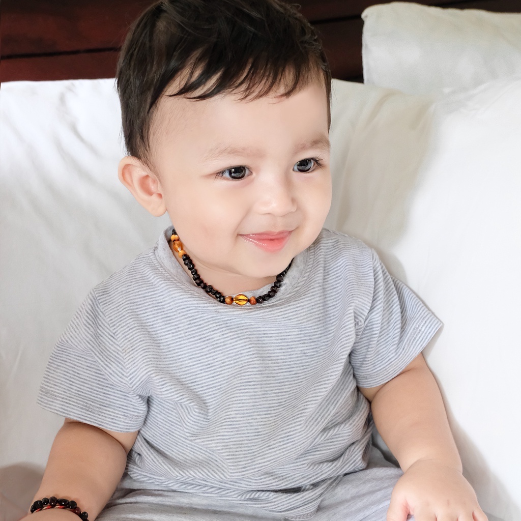 CE137 Kalung Amber Tumbuh Gigi Bayi By Carlis Baby