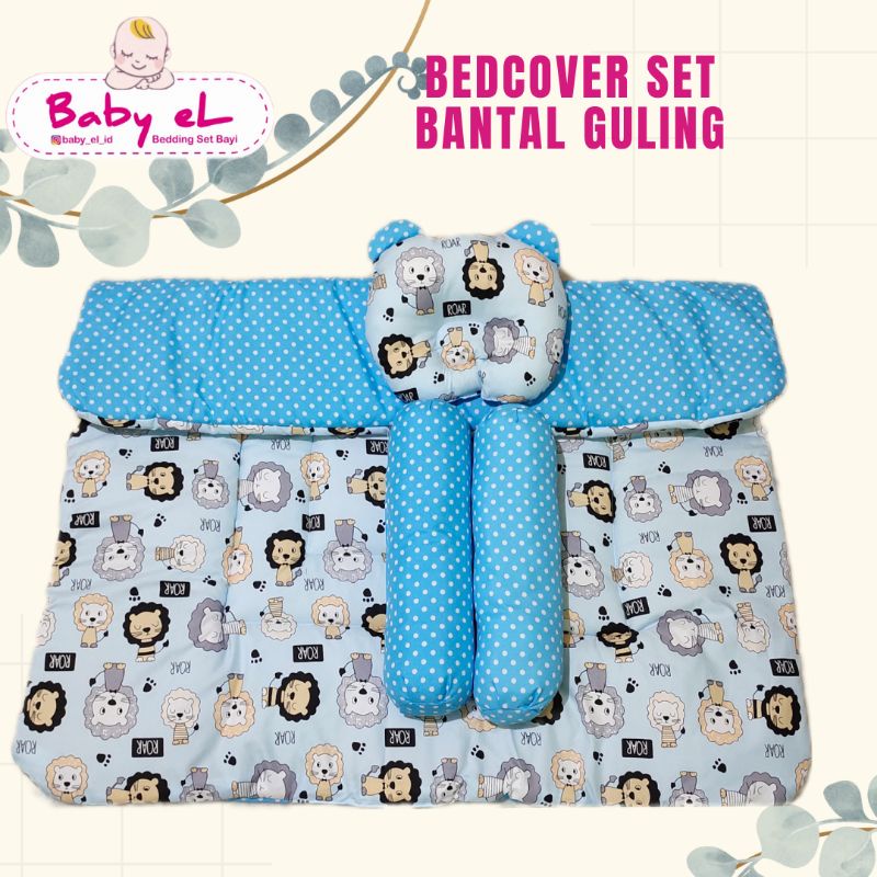 Bedcover bayi matras bantal guling bayi