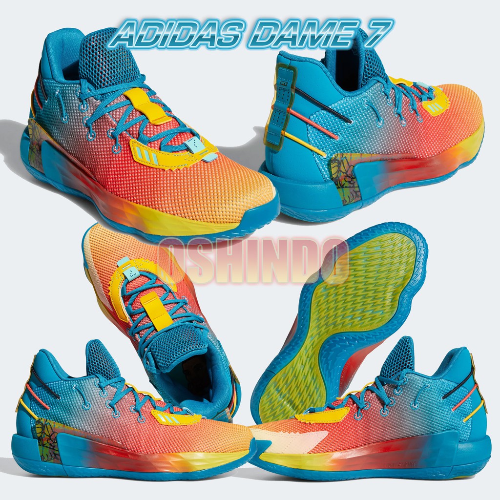 Sepatu Basket Adidas Dame 7 Original Asli