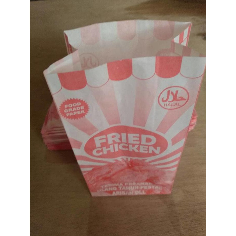 

Kantong Fried Chicken Paper Bag