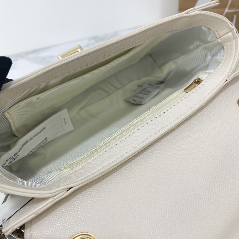 [FOTO ASLI] Tas Wanita Clara Sling Bag Kulit Sintetis Tali Rantai Panjang Trendy Import RZ Bag