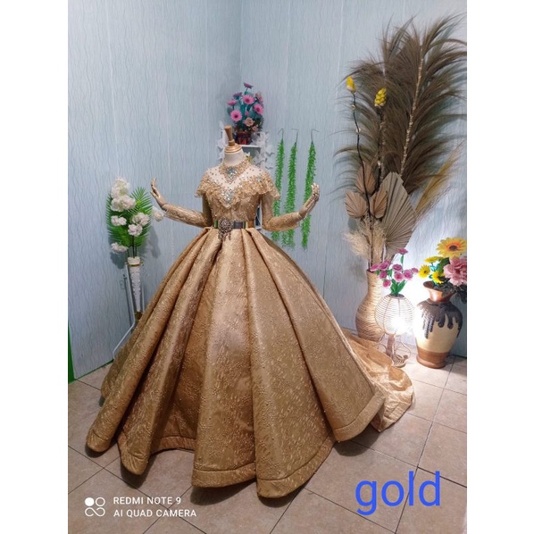 PO GAUN Pengantin SYR Ballgown Petticoat Wedding Gown Bridemaid Akad Full Payet Mewah Konveksi