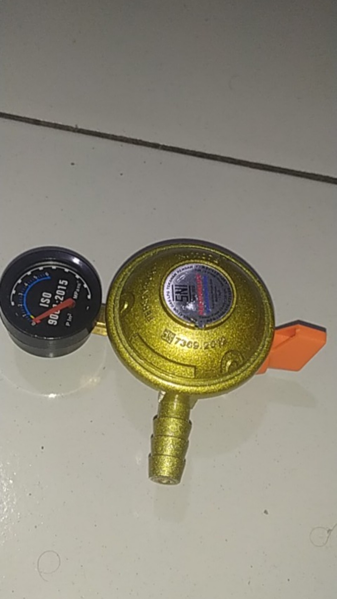 Regulator Kompor Gas Dengan Meter Merek Personalux