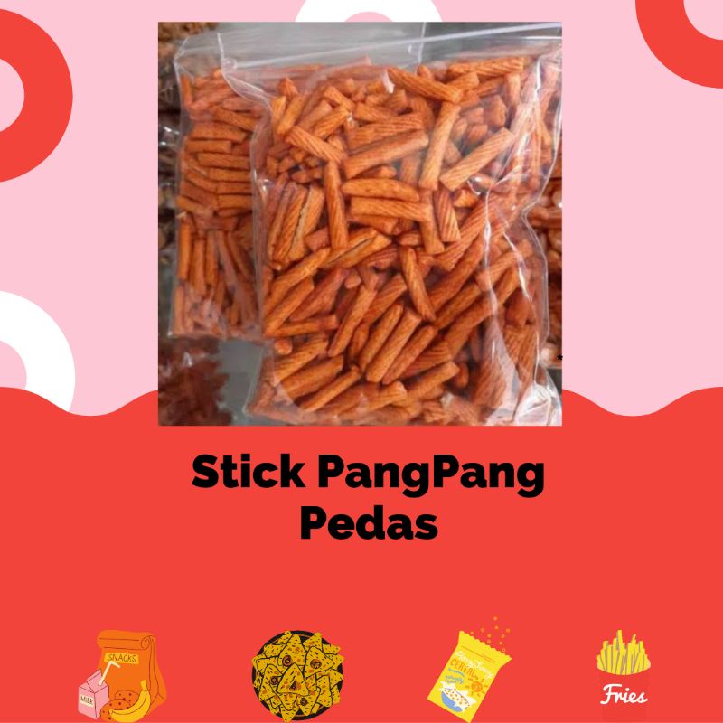 

Stick Pang Pang Pedas 250gr / Stick pedas koro mix