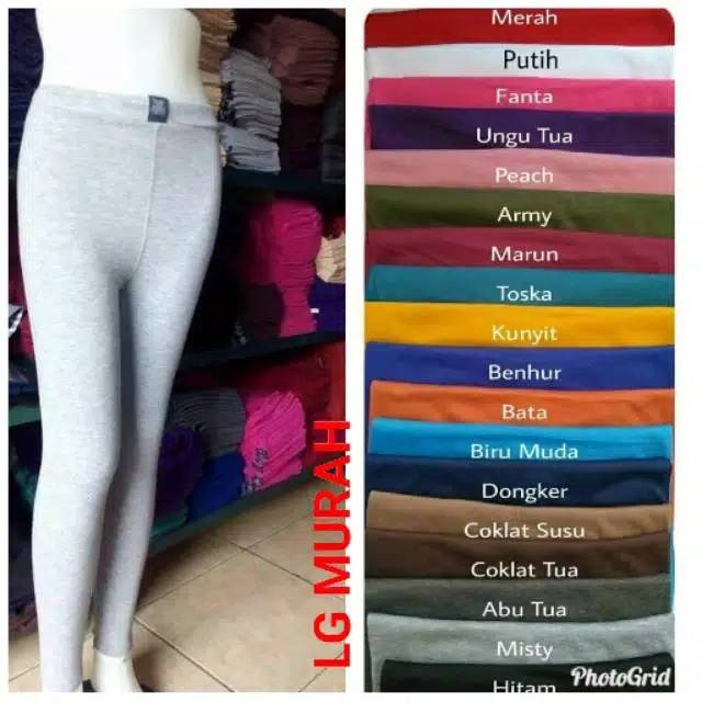 Legging Panjang Standart Kaos