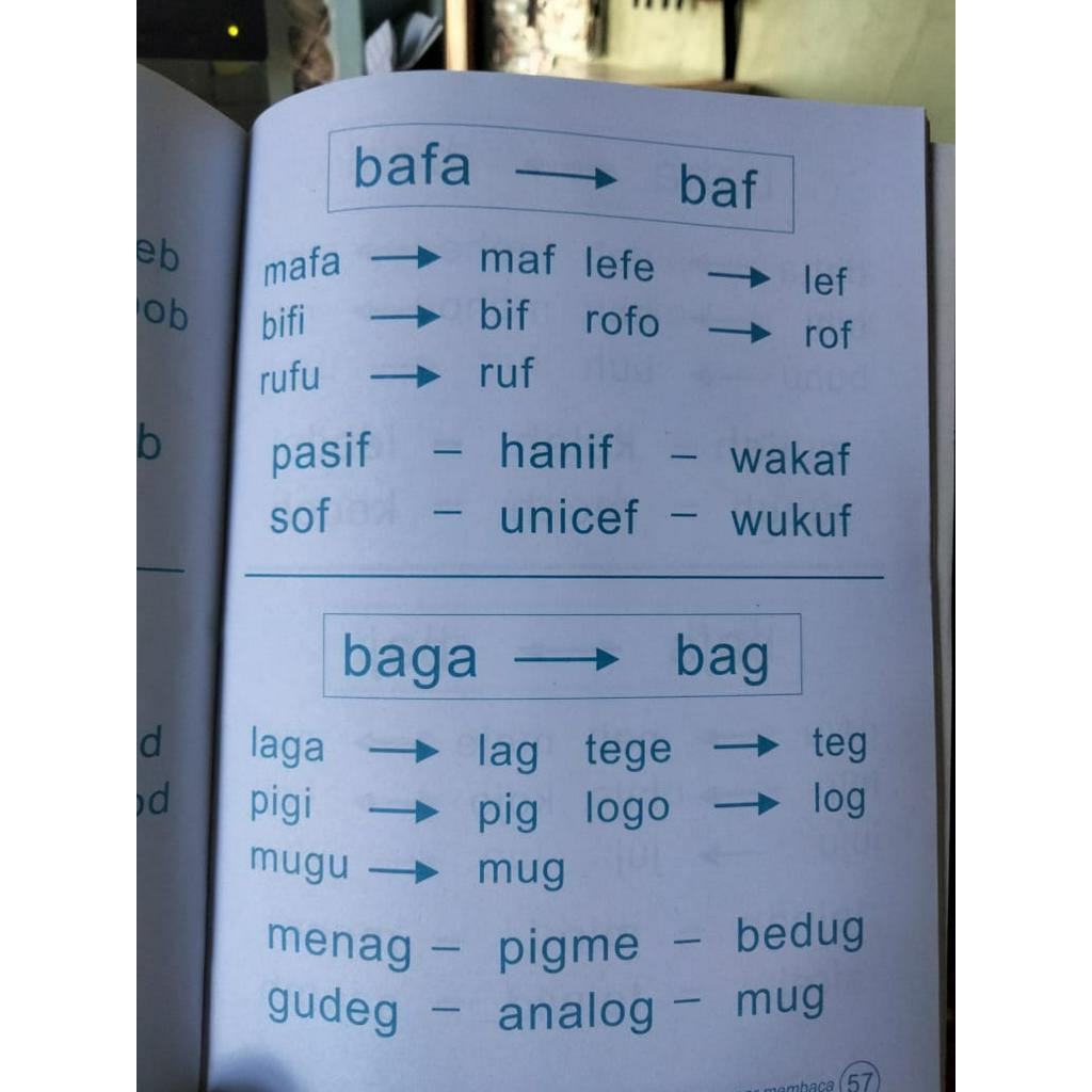 BUKU ANAK PINTAR GEMAR MEMBACA UNTUK ANAK PAUD TK SD PEMULA APGM