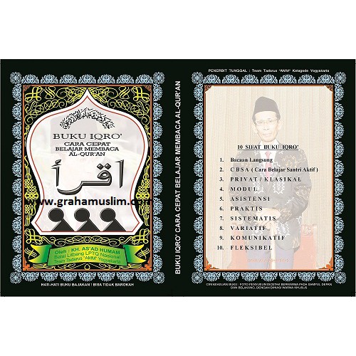 Buku Iqro Besar Buram Cara Cepat Belajar Membaca Al Quran Iqra Pedoman Baca Alquran Shopee Indonesia