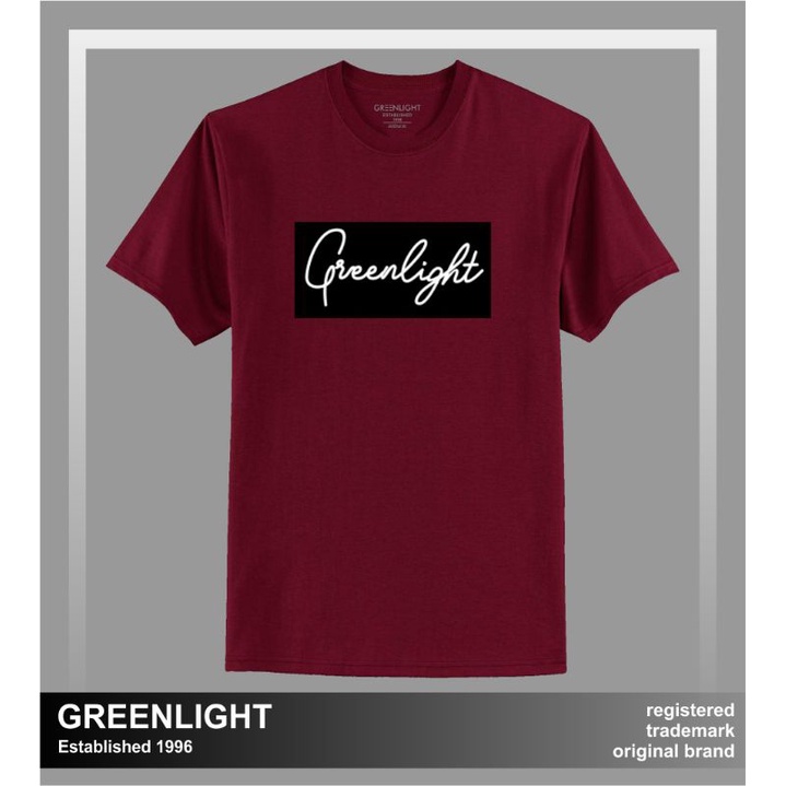 Kaos distro greenlight merah