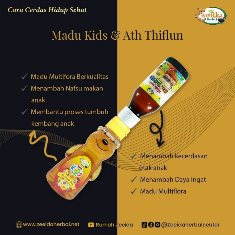 

MADU ANAK ZEEIDA HERBAL/1tahun-5tahun keatas/