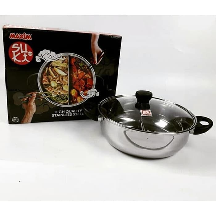 panci shabu sekat 2 / panci shabu maxim 26 Cm