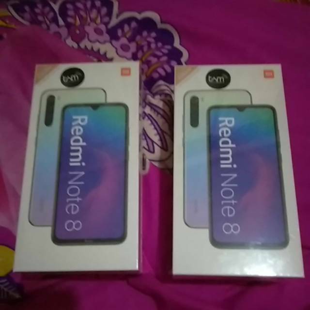 NEW XIAOMI REDMI NOTE 8 RESMI TAM NO REPACK SEGEL BNIB ram 3 4 6 gb 3/32 4/64 6/128 biru hitam putih