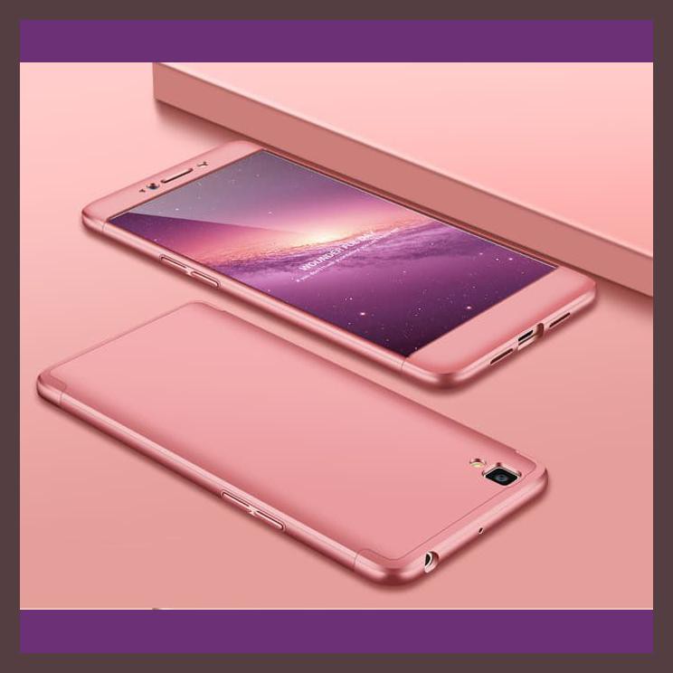 OPPO R7S R7SF FULL COVER CASE CASING HP ULTRA THIN SLIM HARDCASE 360