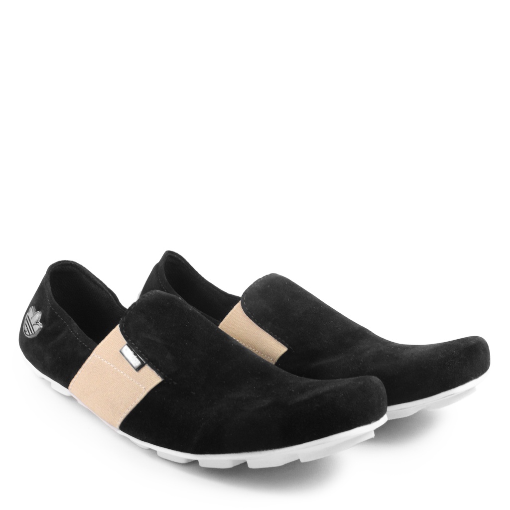 PROMO sepatu ADIDAS Slip On pria casual slop kasual pria kerja formal main suede TERLARIS