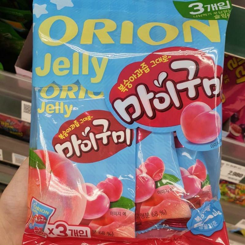 

(PO KOREA) ORION JELLY PEACH KOREA - BEST SELLER