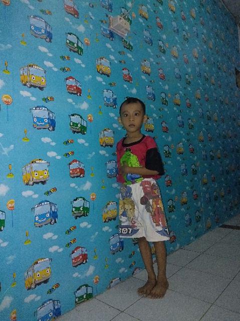 Atha Walpaper Sticker Dinding Pvc (size 45cm X 10m)