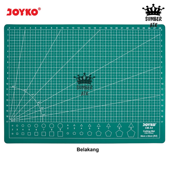 

Promo Cutting Mat Alas Potong Joyko Cm-A4 Ukuran A4 Trendi