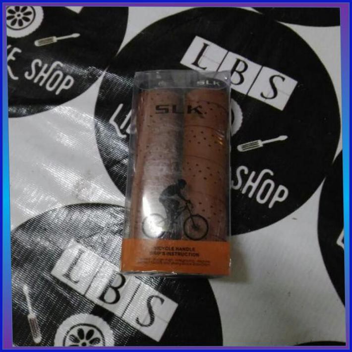 

handpad slk double lock kulit vintage leather coklat muda ls4i