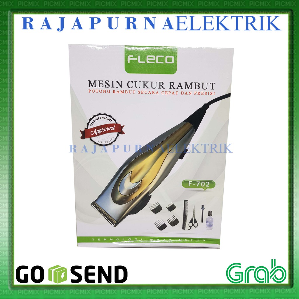 Hair Clipper FLECO F-702 Alat Mesin Cukur Rambut ORIGINAL