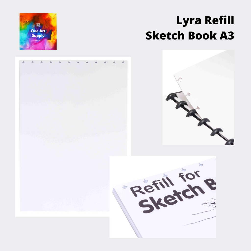 

Lyra Refill Sketch Book A3 30 Sheets