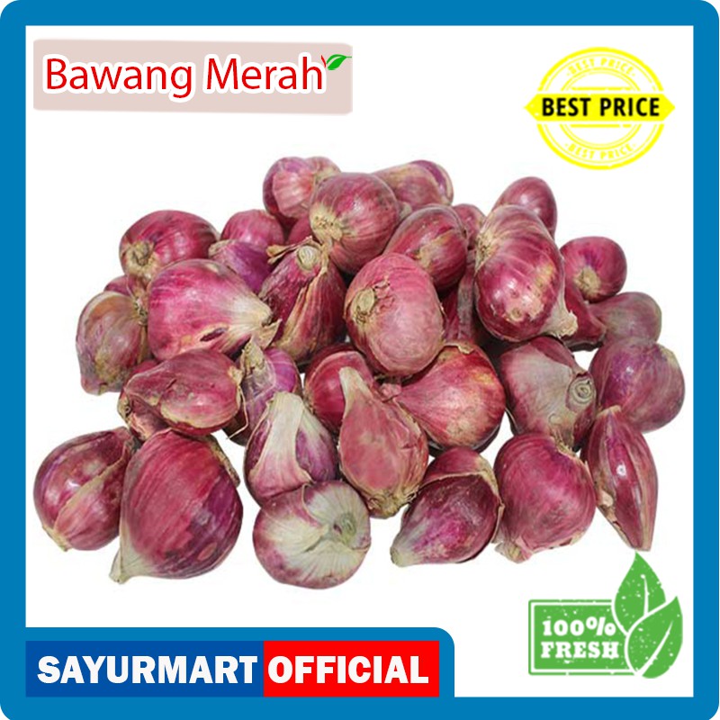 

Bawang Merah Segar 100 gr [0,1 kg]