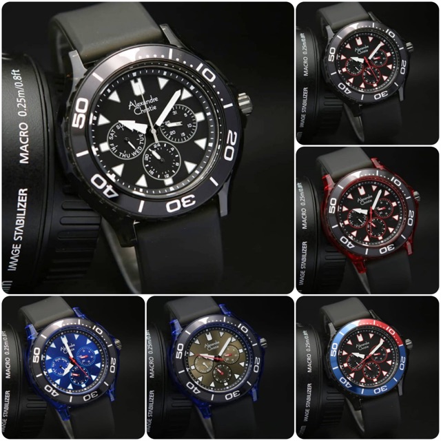 Alexandre Christie 6531 - AC6531MF Strap Rubber ORIGINAL