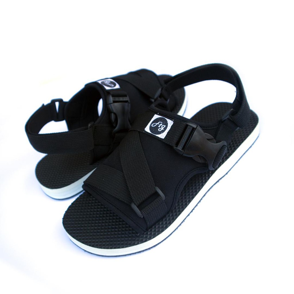 Sandal Slid Pria Footage Ftg601 Hitam