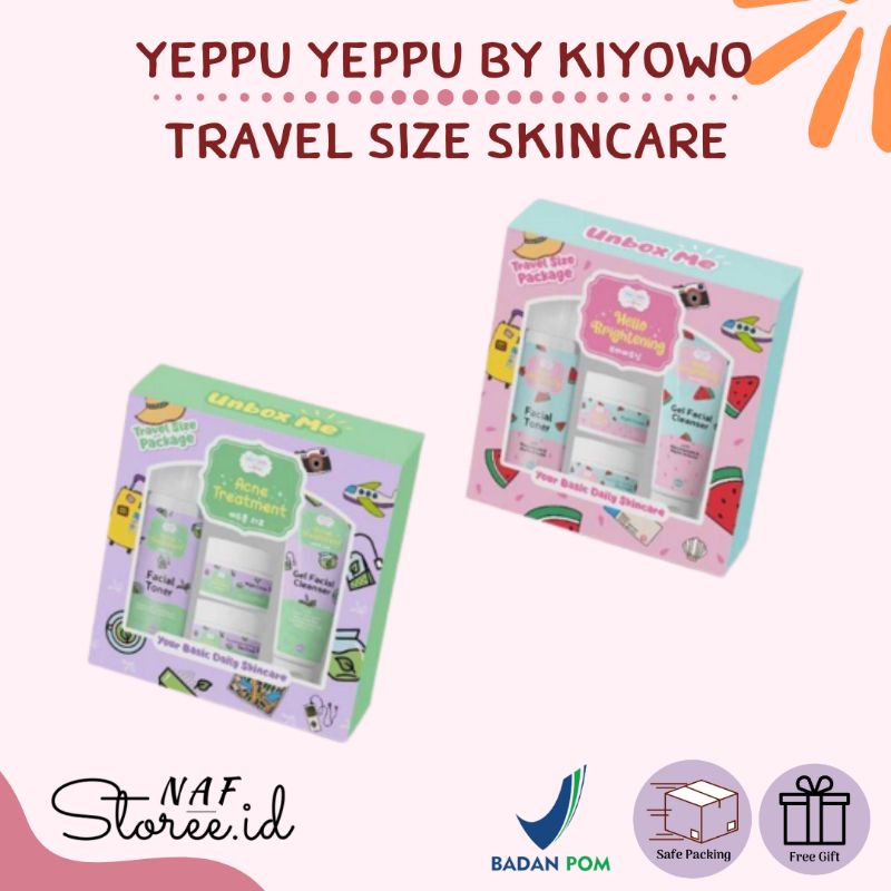 [B1G1 GIFT] (READY) SKINCARE KYMM SKIN / KYMM SKIN SKINCARE / KYMM SKIN / SKINCARE YEPPU BY KIYOWO /