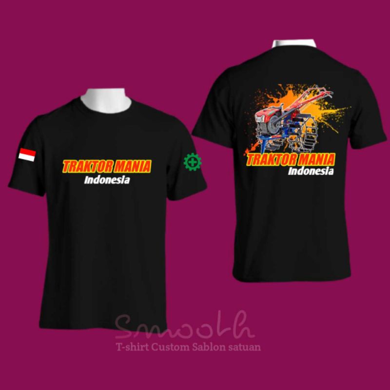 Kaos Traktor Mania | Tukang Bajak Sawah | Traktor Sawah