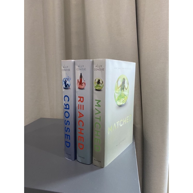 Matched Trilogy Set Hardcover - (Matched , Crossed , Reached)