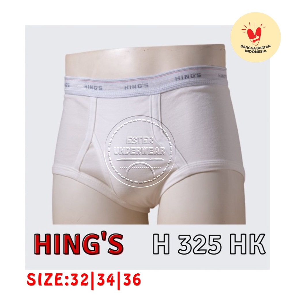 Celana Dalam Pria HING'S 325HK SIZE 32-34-36 ISI-1 PCS