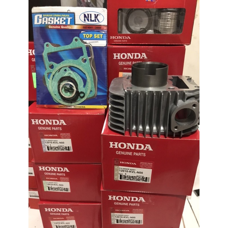 blok seher cylinder blok + top set kharisma supra x125