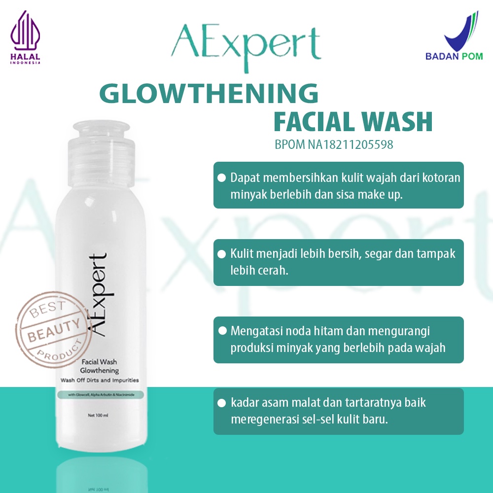 AExpert Skincare Glowthening Series Paket 4 in 1