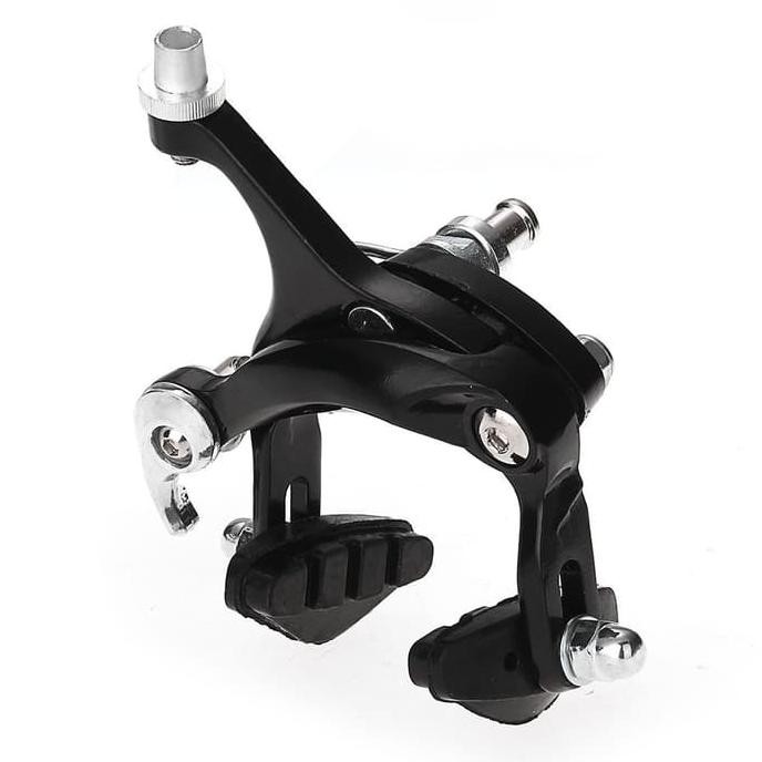 KUALITAS BAGUS REM CALIPER DEPAN BELAKANG HITAM UNTUK SEPEDA BALAP GUNUNG CEPETAN..