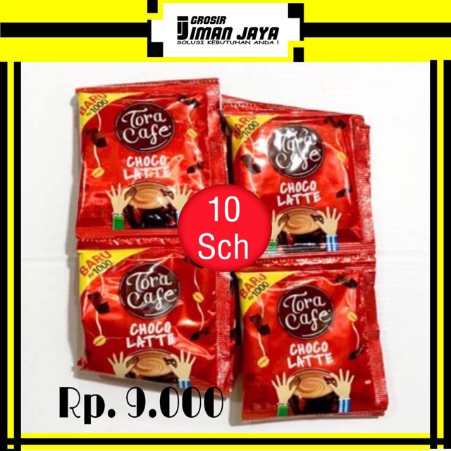 

ToraCafe Choco Laatte 23,5gr. 1 Renceng (10 Sachet)