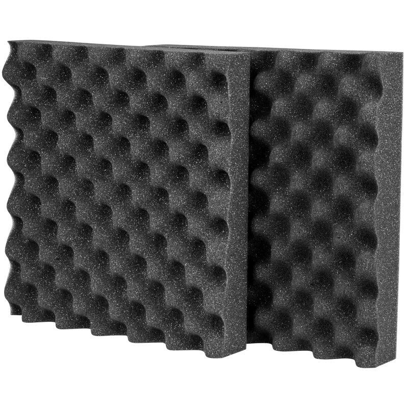 Busa Peredam Suara Model Telur 25 x 25 x 5 cm -  Egg acoustic Foam Super - Original Pratama