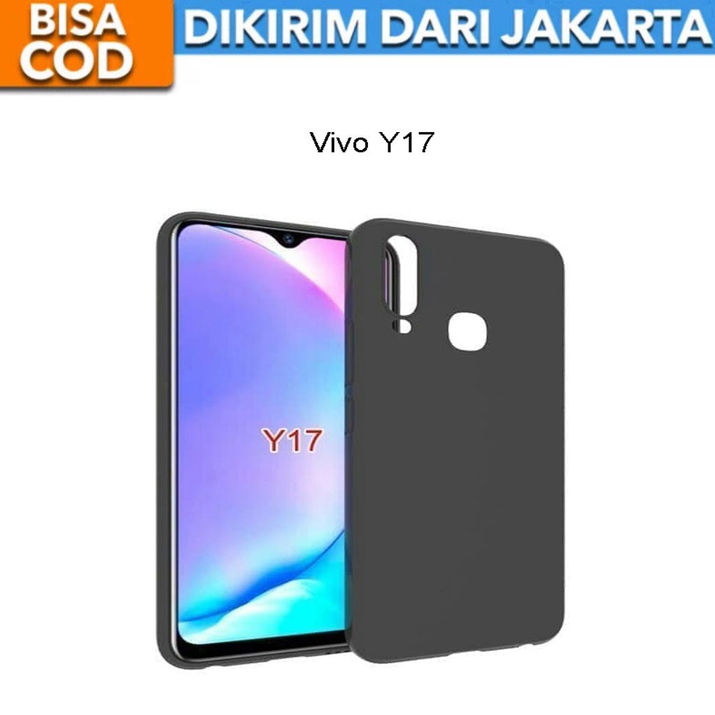 SoftCase Black Matte for Vivo Y17