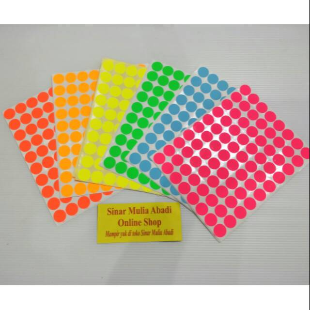 

Stiker Label Bulat 19 mm / bungkus isi 400 tempelan kode cca