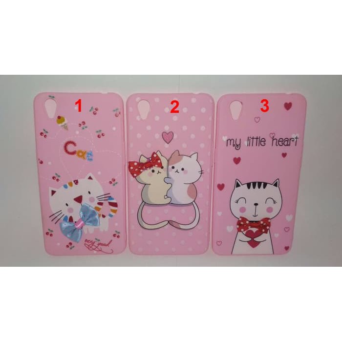 

Silikon Gambar Korean Happy Cat Ribbon Oppo Neo 9