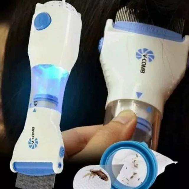 V COMB SISIR SERIT CANGGIH PENGHILANG KUTU  Teknologi baru