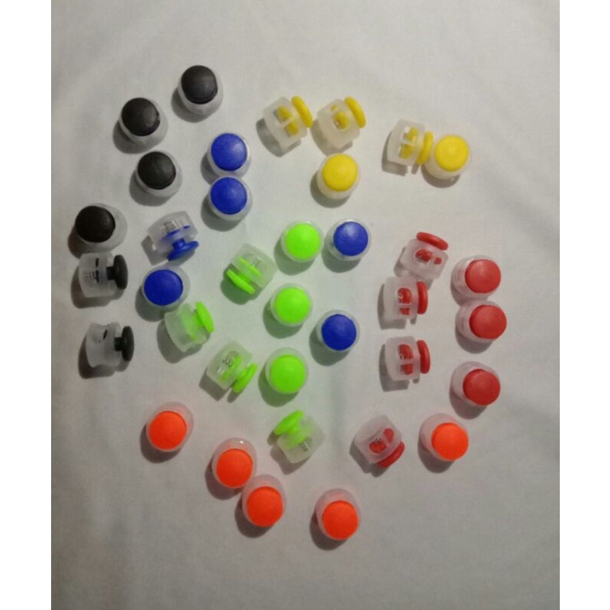 stopper masker knop/klakson warna warni